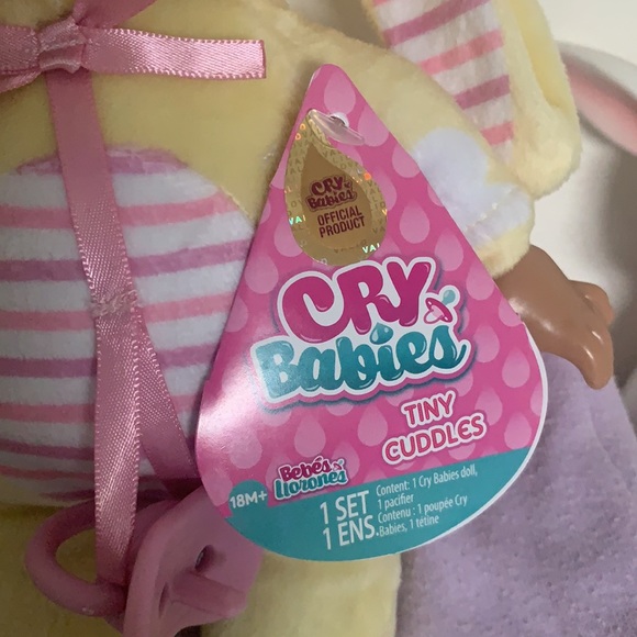 Cry Babies Magic Tears Tiny Cuddles dressed in Bunny edition 2023. - Picture 3 of 6